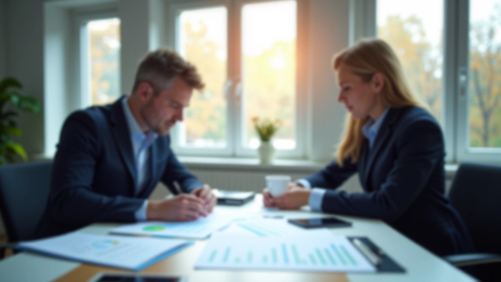 Geschäftsleute in Besprechung