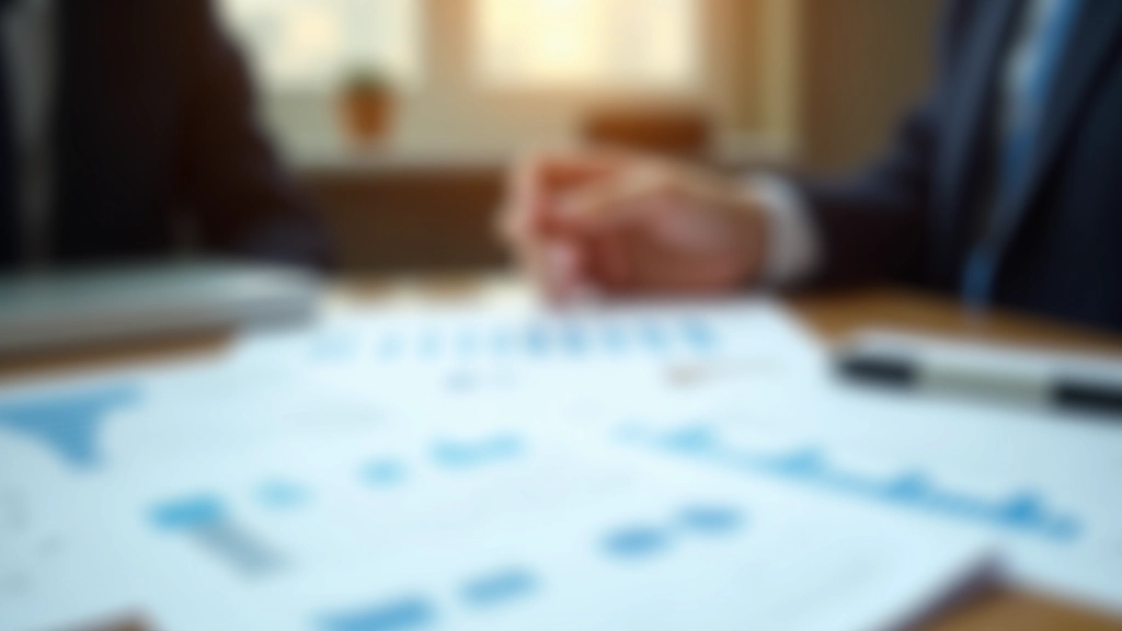 Analyse-Dokumente mit Tabellen und Diagrammen auf Schreibtisch